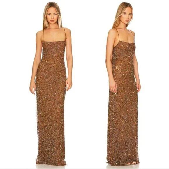 Retrofete Alice Gown Maxi M NWOT - Picture 2 of 14